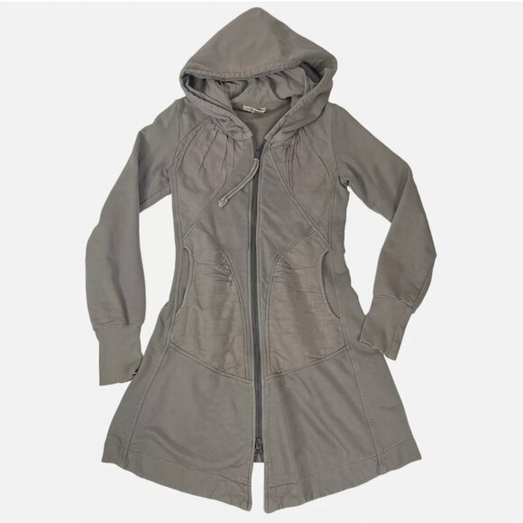 Prairie Underground Jackets & Blazers - Prairie Underground Clay Taupe Cloak Hoodie XS
